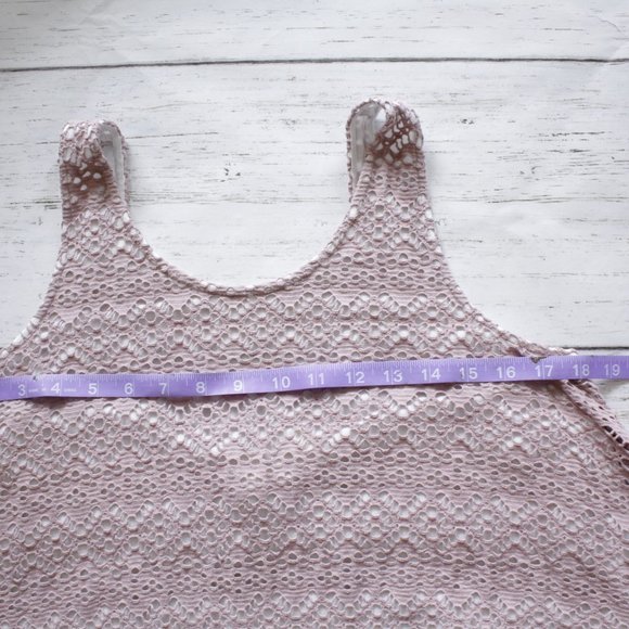 Anthropologue Deletta Purple Eyelet Tank Top - Picture 8 of 12